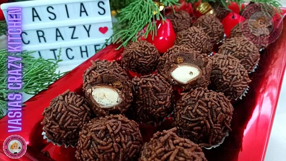 τρουφάκια-Kinder-συνταγή- τρουφάκια-Kinder-συνταγή-