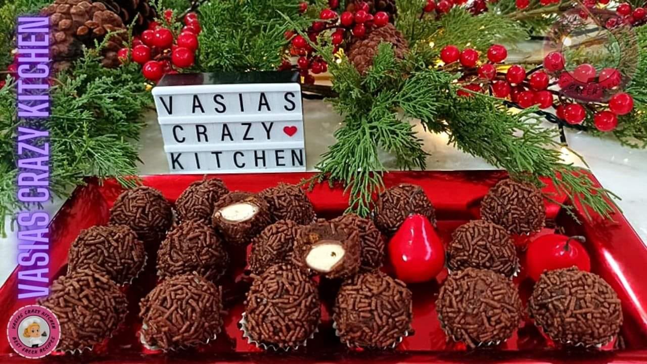 τρουφάκια-Kinder-συνταγή- τρουφάκια-Kinder-συνταγή-