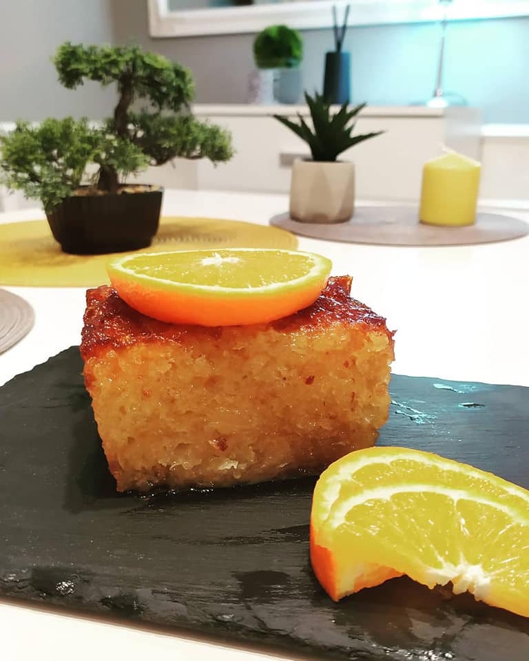 Κλασική πορτοκαλόπιτα με φύλλο κρούστας