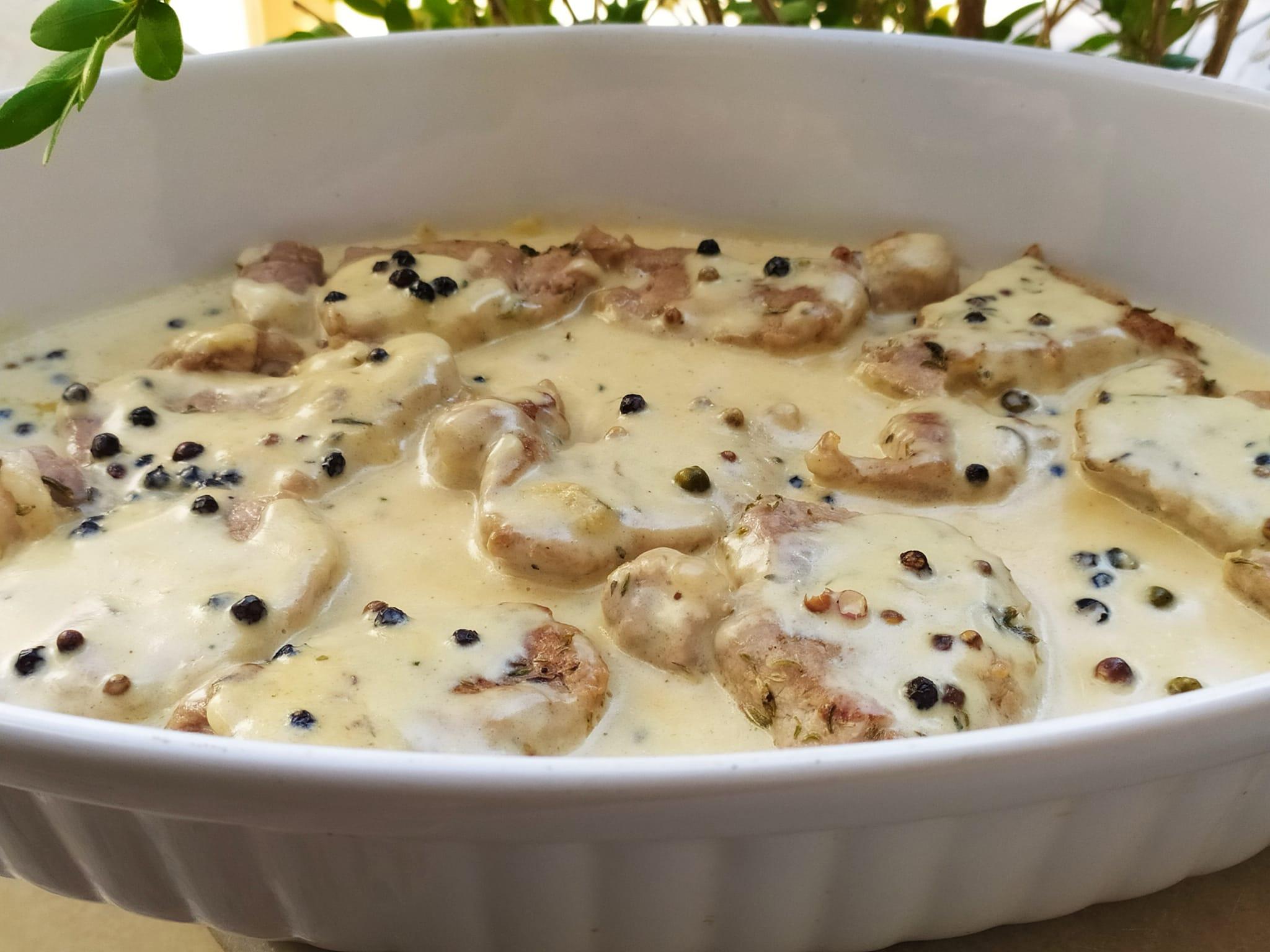 Ψαρονέφρι- πιπεράτο- με- πουρέ-