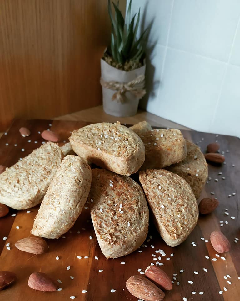 Γλυκά -παξιμάδια- χωρίς- ζάχαρη-