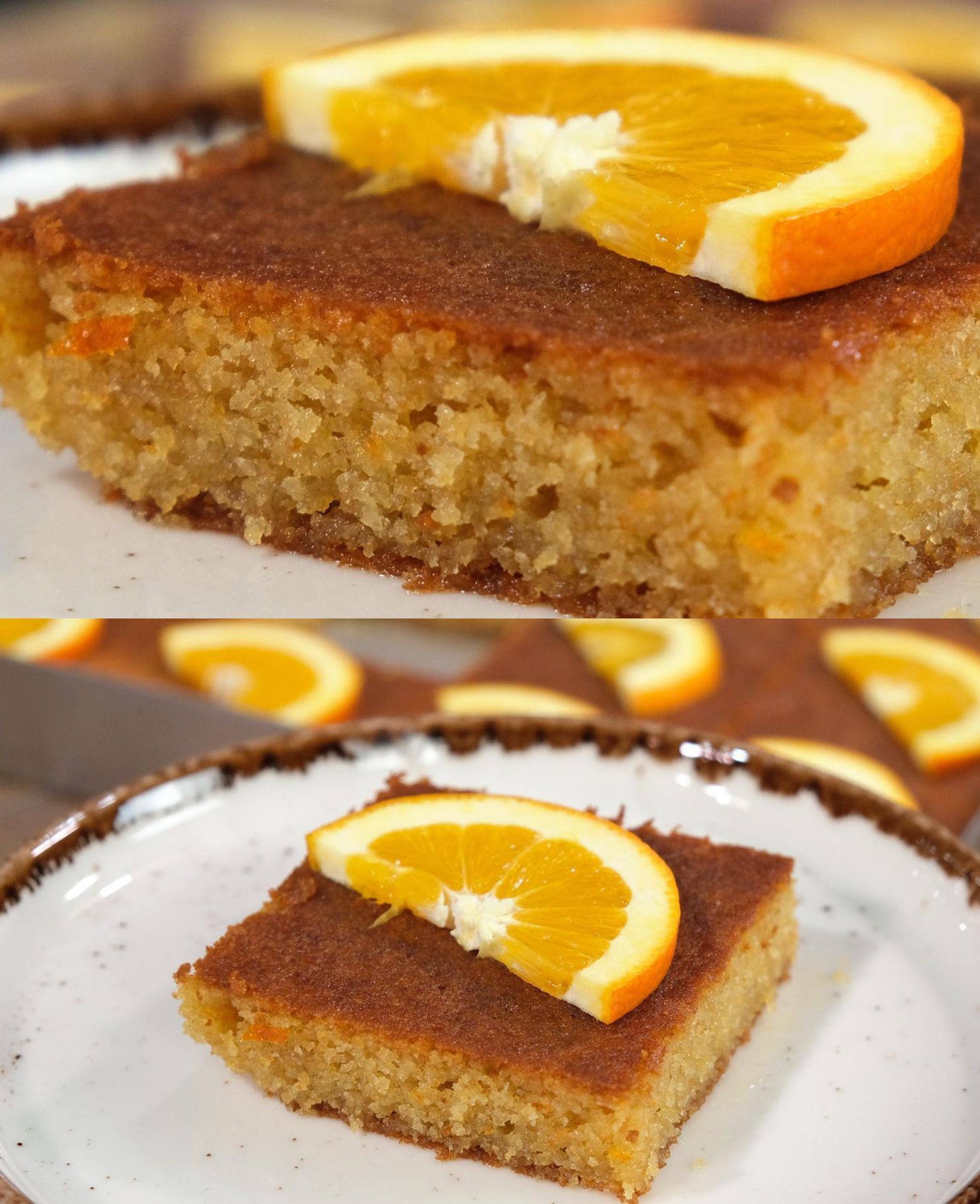 Πορτοκαλόπιτα χωρίς σιμιγδάλι και Φύλλο