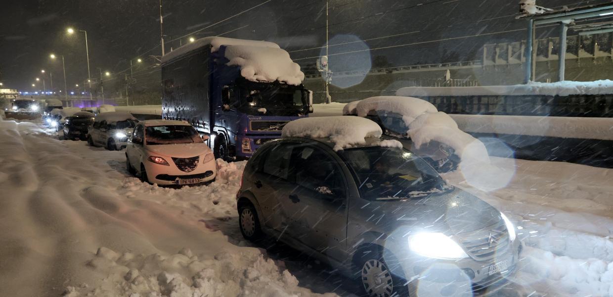 Αττική Οδός: 2.000 αποζημίωση για κάθε εγκλωβισμένο αυτοκίνητο