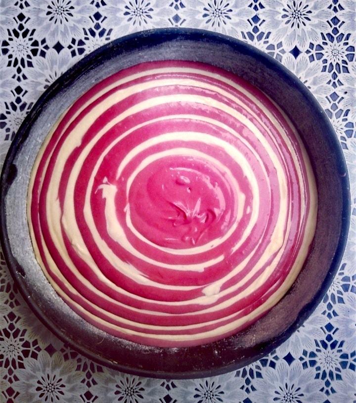 ροζ- κέικ -ζέβρα-