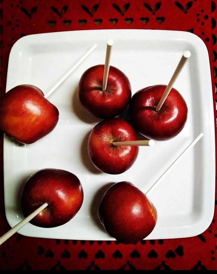 συνταγή-για-καραμελωμένα μήλα-