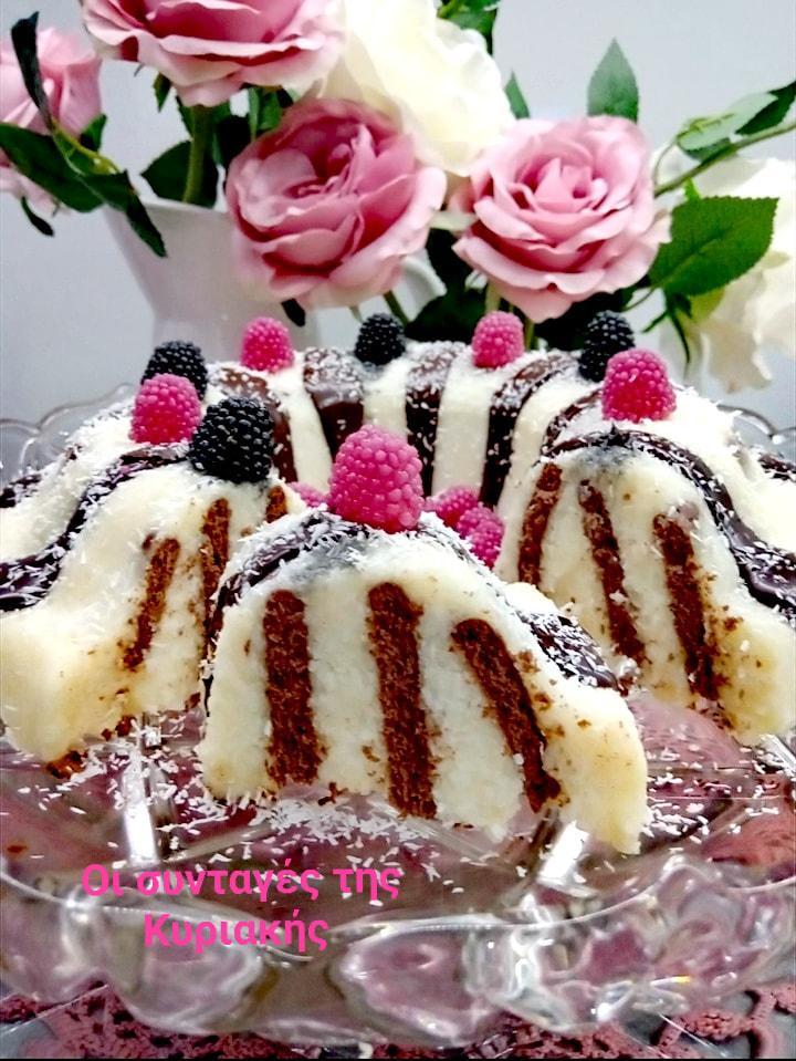 Λευκό-χαλβαδένιο-μπισκοτογλυκό-συνταγή- Λευκό-χαλβαδένιο-μπισκοτογλυκό-συνταγή-