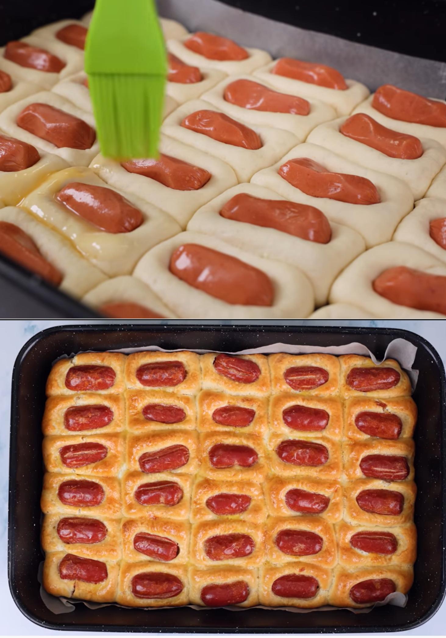 Ψωμένια Λουκανοπιτάκια