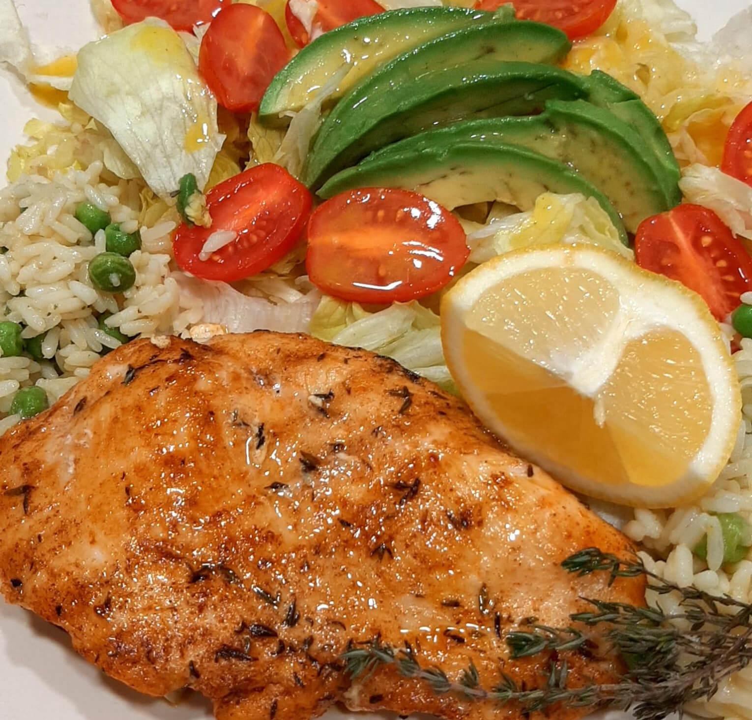 Κοτόπουλο στο σχαροτήγανο