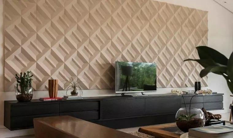 τρισδιάστατα πλακάκια τοίχου-στο-σύνθετο-ιδέες-διακόσμησης-