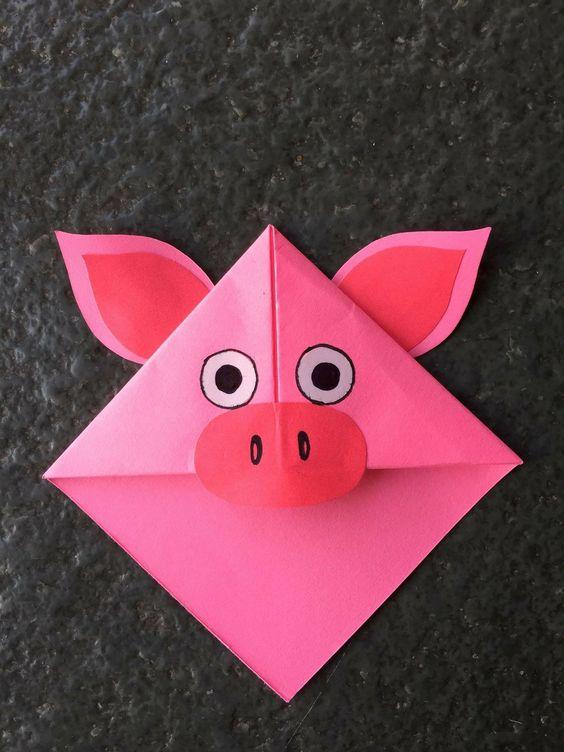 γουρούνι-από-χαρτόνι-ιδέες-για-παιδικές κατασκευές-με-ζωάκια-