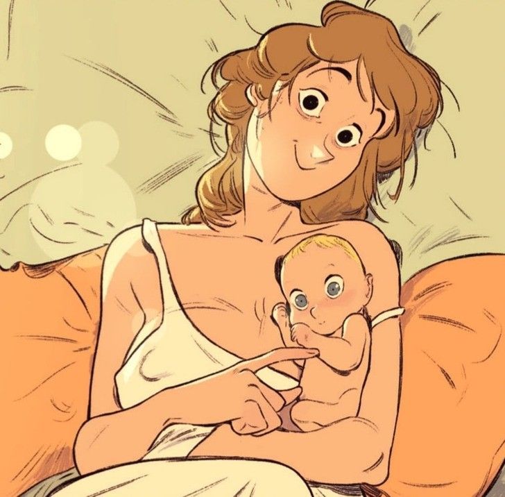 ζωγραφιές-που-περιγράφουν-τις-οικογενειακές-στιγμές-