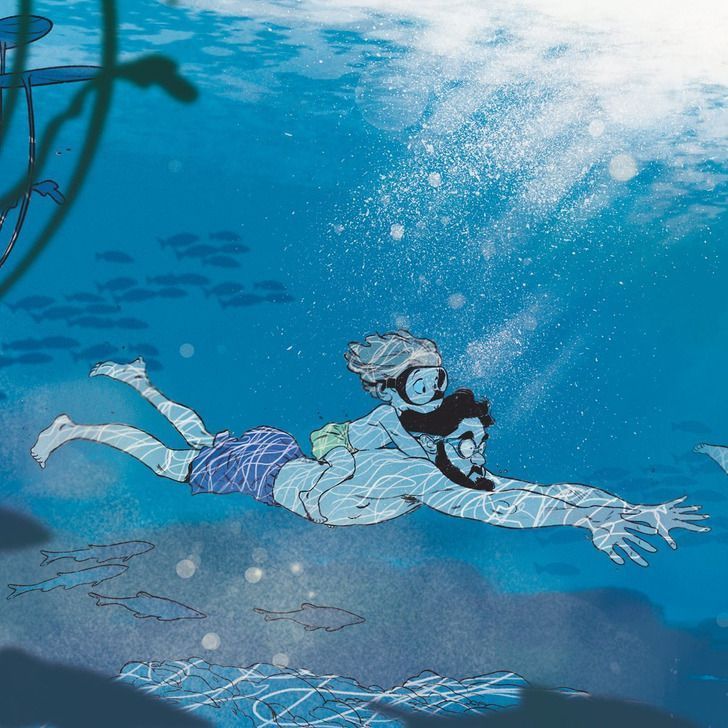 ζωγραφιές-που-περιγράφουν-τις-οικογενειακές-στιγμές-