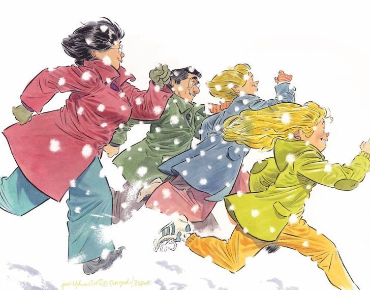 ζωγραφιές-που-περιγράφουν-τις-οικογενειακές-στιγμές-