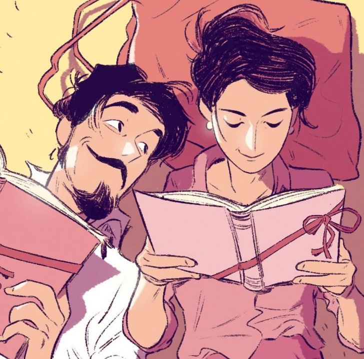 ζωγραφιές-που-περιγράφουν-τις-οικογενειακές-στιγμές-