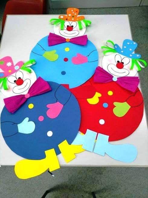 κλόουν-από-χαρτόνι-ιδέες-για-παιδικές-αποκριάτικες κατασκευές- κλόουν-από-χαρτόνι-ιδέες-για-παιδικές-αποκριάτικες κατασκευές-