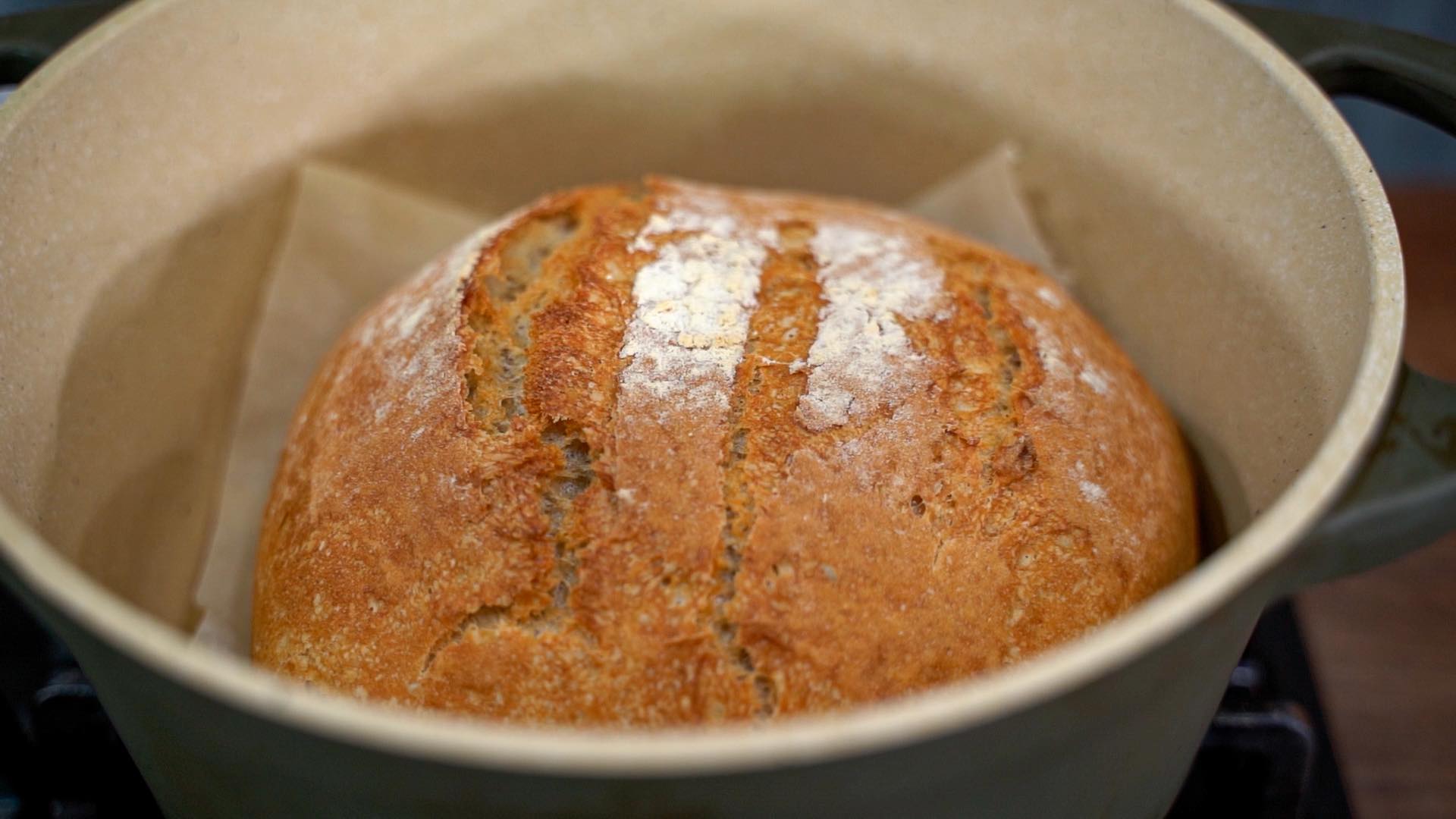 Εύκολη -Συνταγή- για- Ψωμί- χωρίς- ζύμωμα-