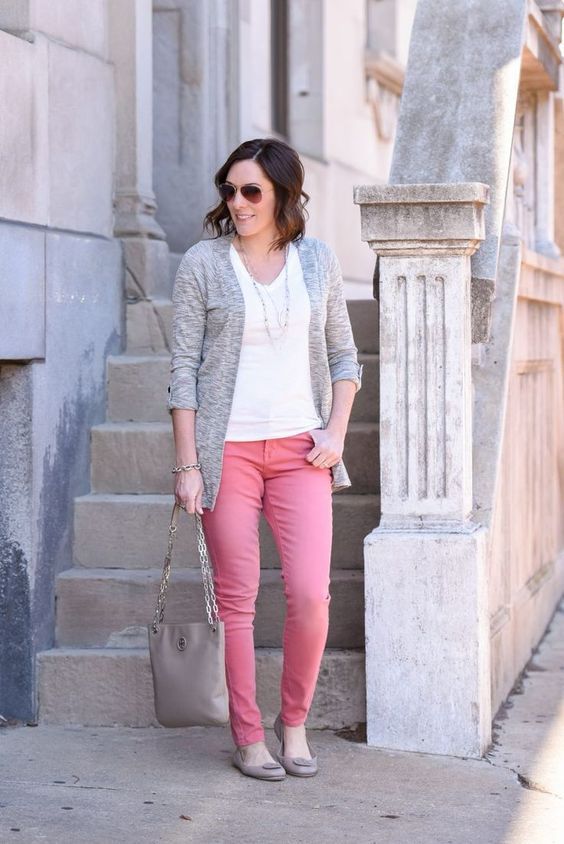 ροζ-τζιν-ιδέες-για-χρωματιστά τζιν-τάσεις 2022-