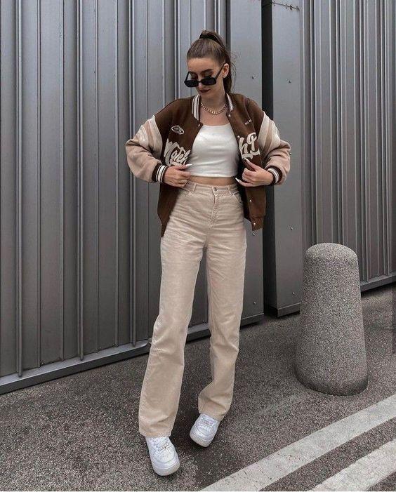 κολεγιακή-αθλητική-ζακέτα-την-Άνοιξη 2022-τάσεις-ιδέες-