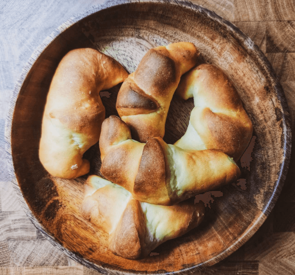 Κρουασανάκια- βουτύρου- χωρίς -ζάχαρη- Κρουασανάκια- βουτύρου- χωρίς -ζάχαρη-