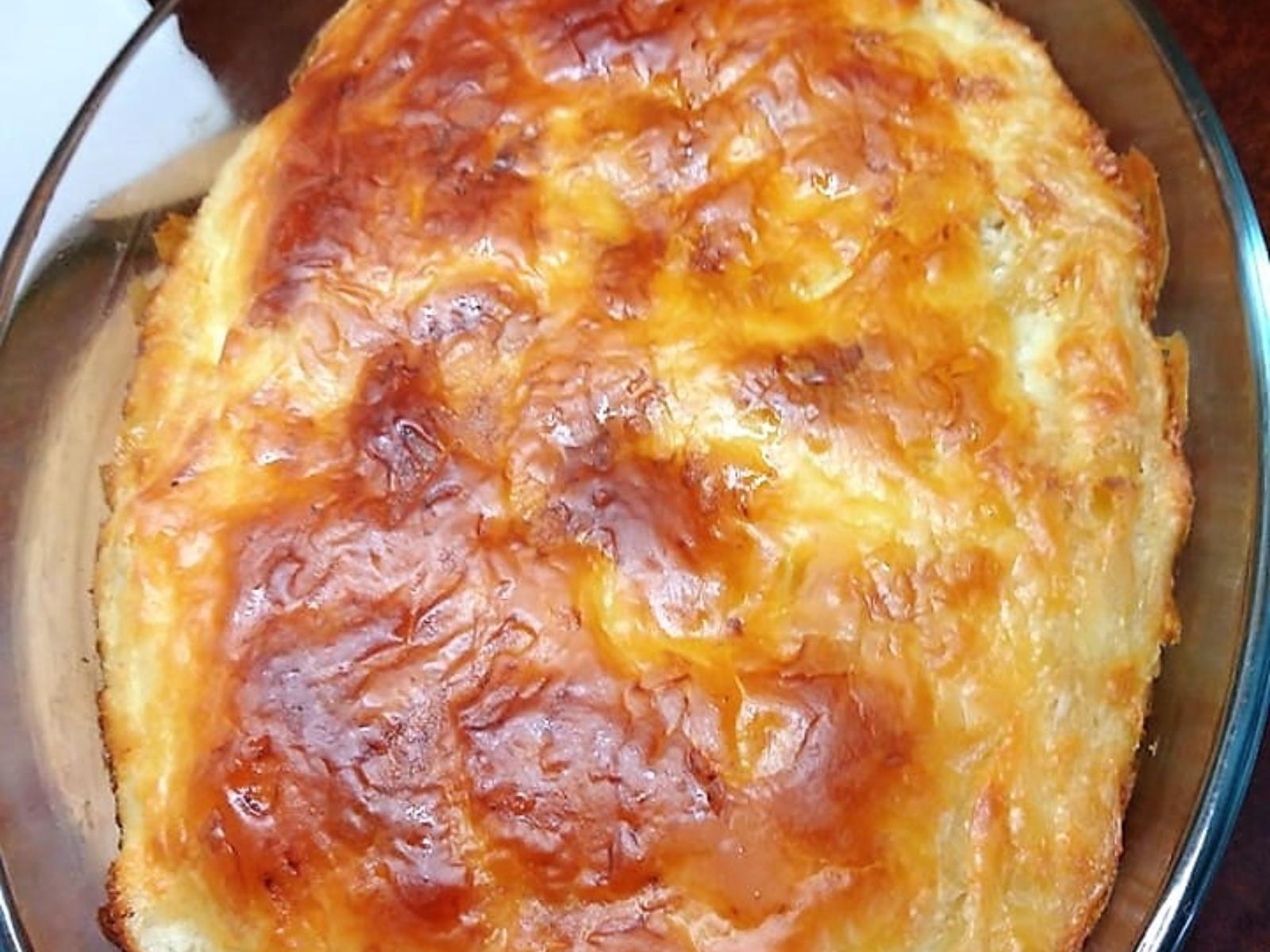 Μακαρονόπιτα-με- μπεσαμέλ- Μακαρονόπιτα-με- μπεσαμέλ-