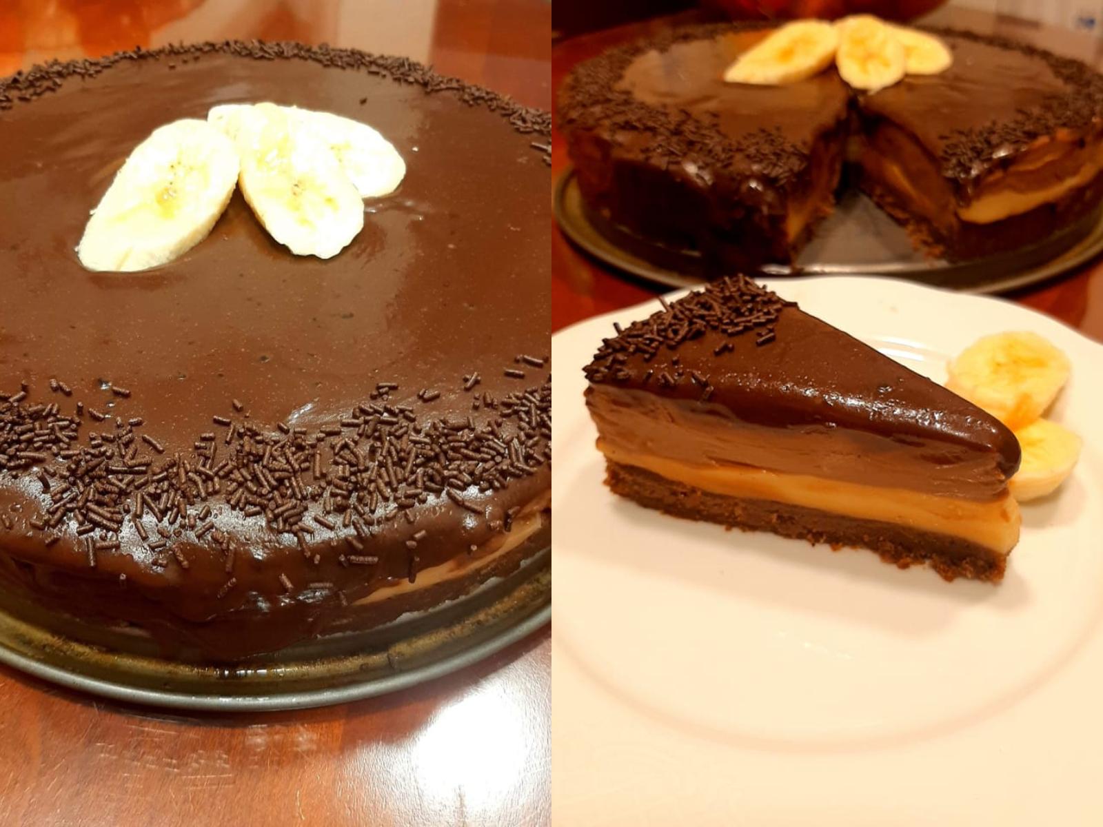 τούρτα-μπανάνα-σοκολάτα-συνταγή-