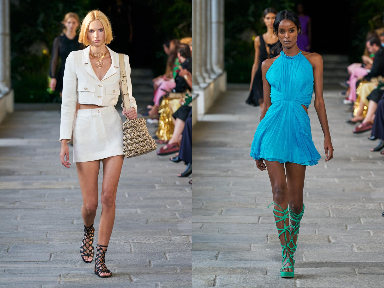 μίνι φορέματα-και-μίνι φούστες-τάσεις-Άνοιξη Καλοκαίρι 2022-στο-γυναικείο-ντύσιμο-ιδέες-