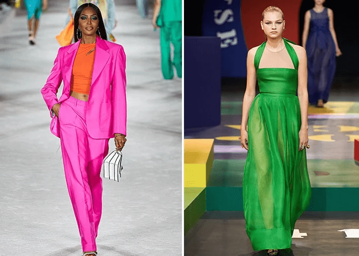 πολύχρωμα ρούχα-τάσεις-Άνοιξη Καλοκαίρι 2022-στο-γυναικείο-ντύσιμο-ιδέες-