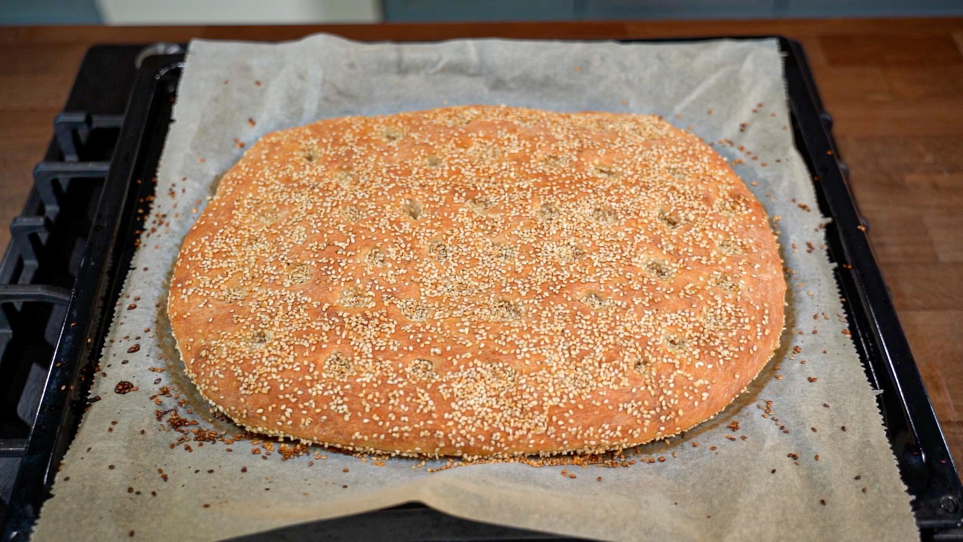 Εύκολη -Λαγάνα- Χωρίς -Μίξερ- και- Χωρίς -Ζύμωμα- Εύκολη -Λαγάνα- Χωρίς -Μίξερ- και- Χωρίς -Ζύμωμα-