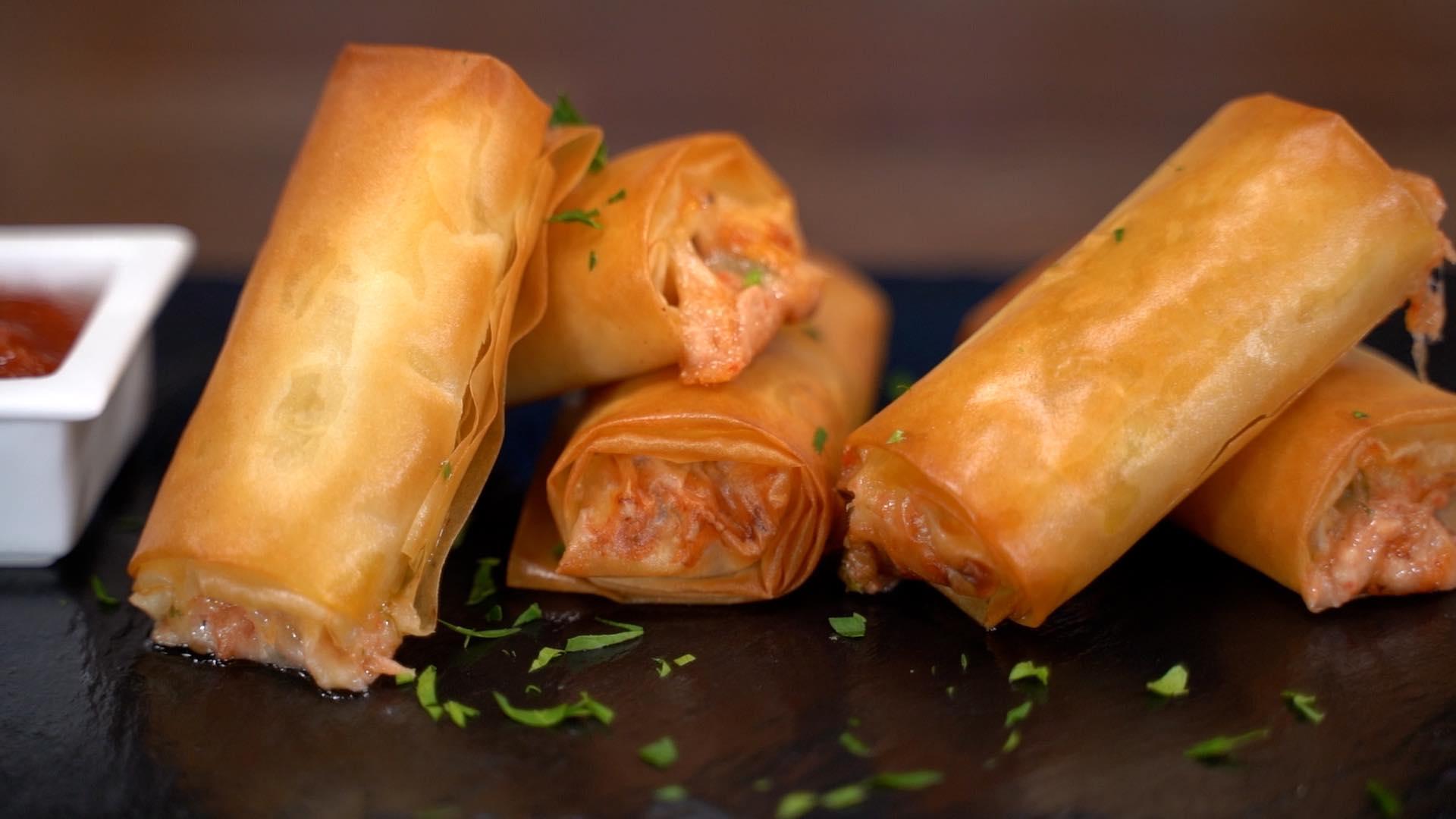 Ρολάκια- με -φύλλο- κρούστας- και- τόνο-