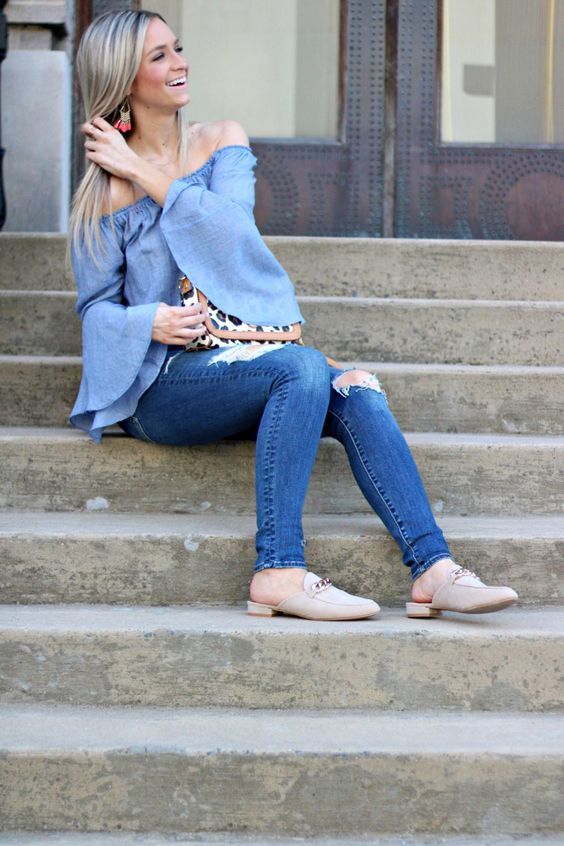 τάσεις-στα-γυναικεία-φλατ παπούτσια-για-την-Άνοιξη 2022-mules-