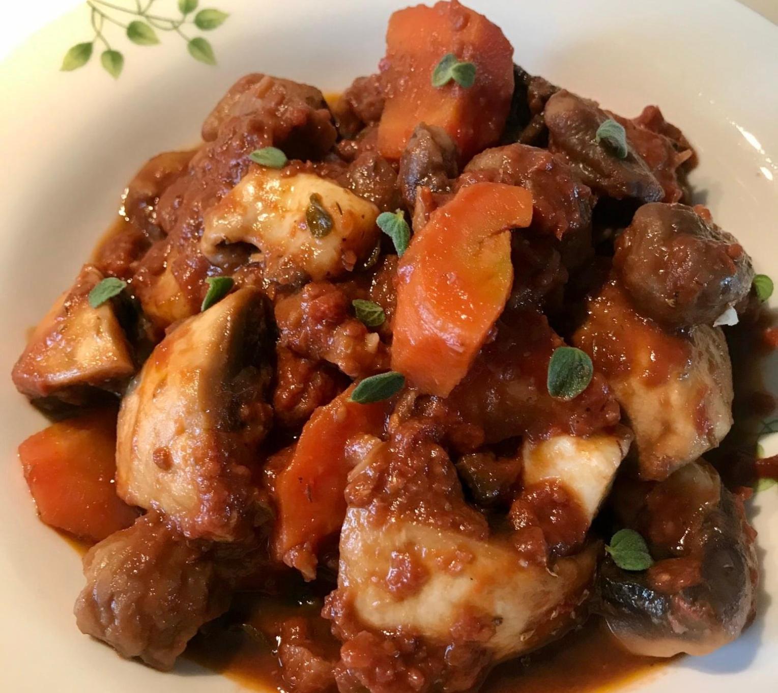 Φαγητό με μανιτάρια για την νηστεία