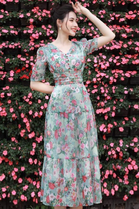 τιρκουάζ-φλοράλ-φόρεμα-για-την-Άνοιξη-ιδέες- τιρκουάζ-φλοράλ-φόρεμα-για-την-Άνοιξη-ιδέες-