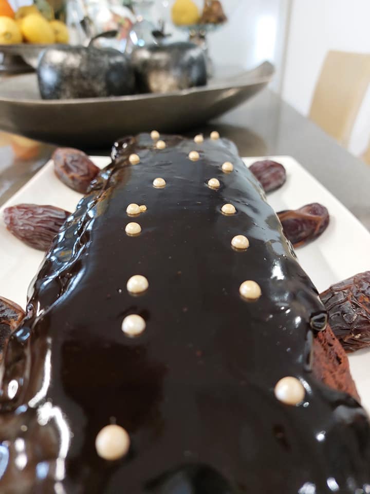 Νηστίσιμο- κέικ -σοκολάτας- χωρίς -ζάχαρη-