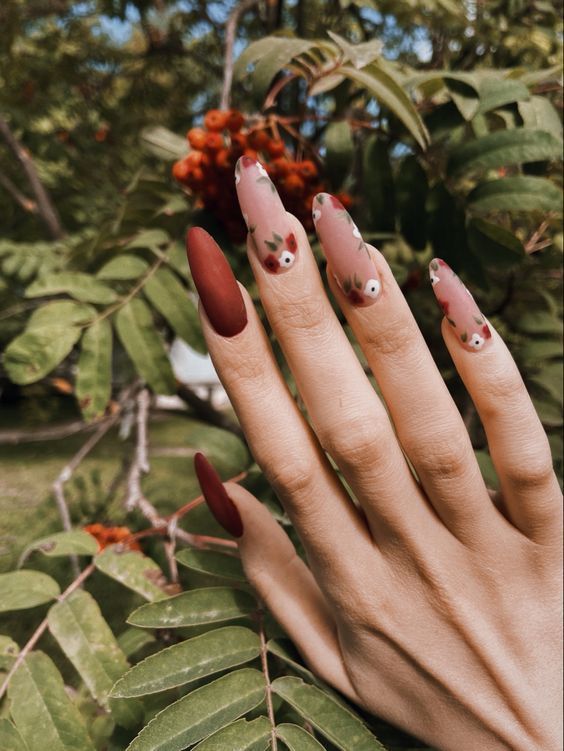 φλοράλ νύχια-στις-κυρίαρχες τάσεις-την-Άνοιξη 2022-