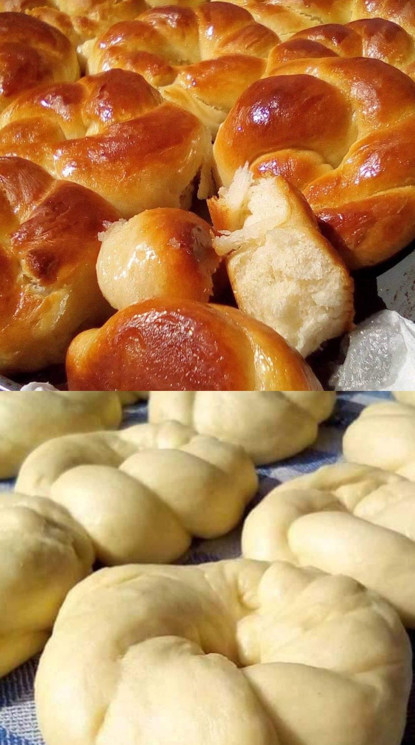  Σιροπιαστά -νηστίσιμα- τσουρέκια-