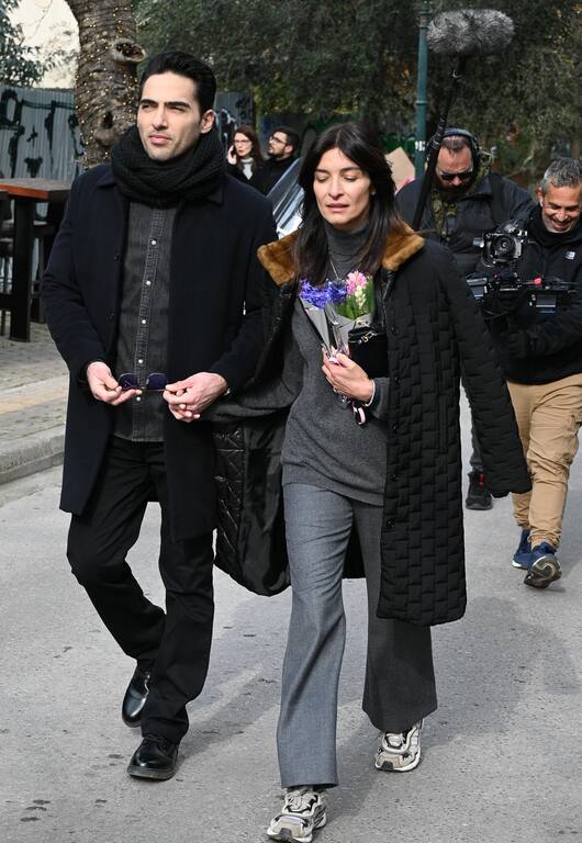 Η Γη της Ελιάς:Τα γυρίσματα στην Αθήνα για Γιώργη και η Ιουλία