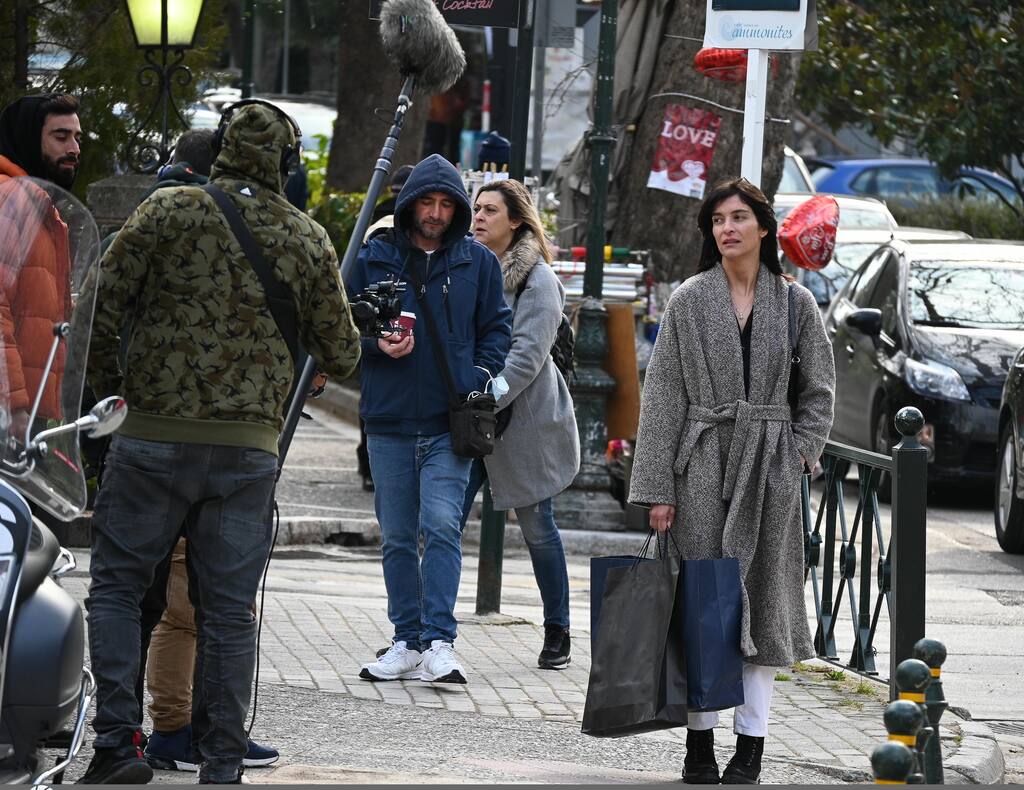 Η Γη της Ελιάς:Τα γυρίσματα στην Αθήνα για Γιώργη και η Ιουλία