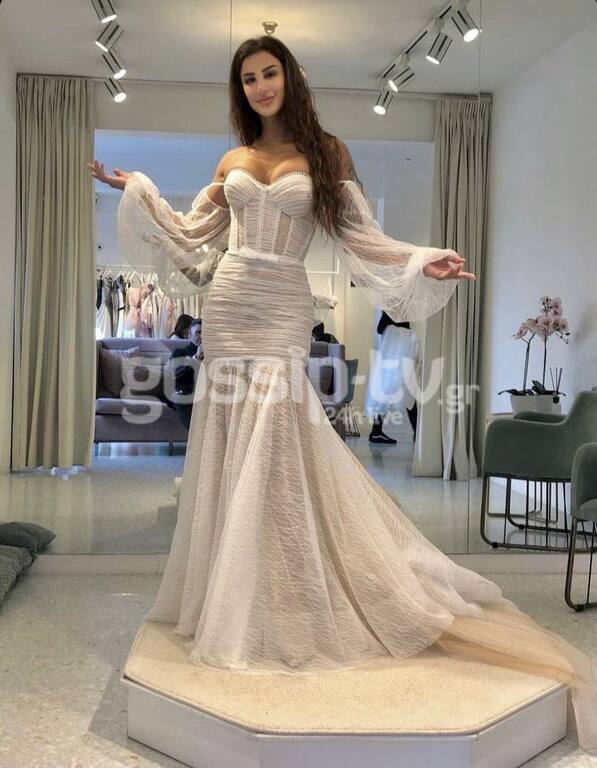 Η πρώτη πρόβα νυφικού της Αθηνά Ευμορφιάδη!