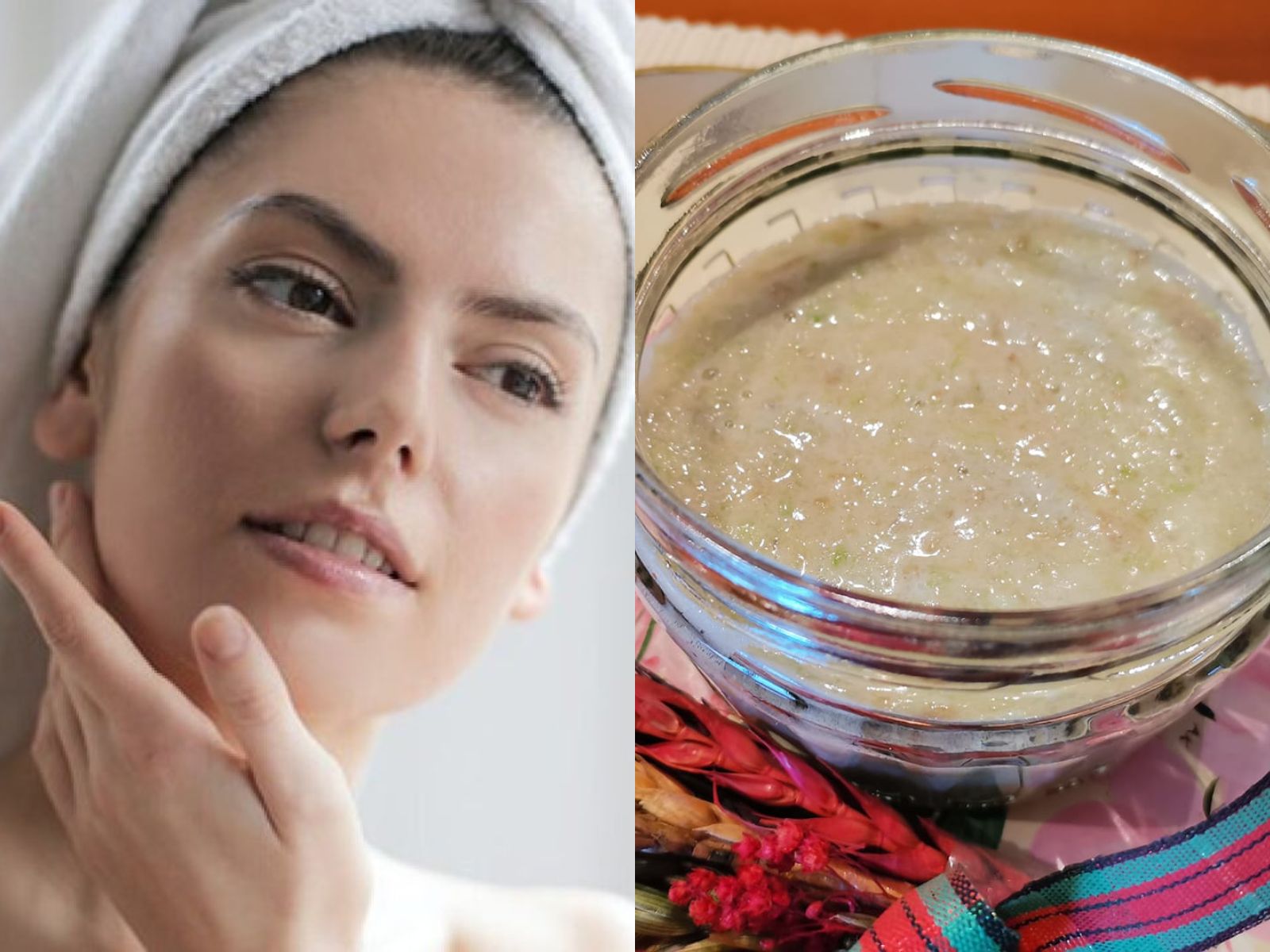 σπιτική-μάσκα-προσώπου-με-μέντα-αγγούρι-και-μπανάνα-