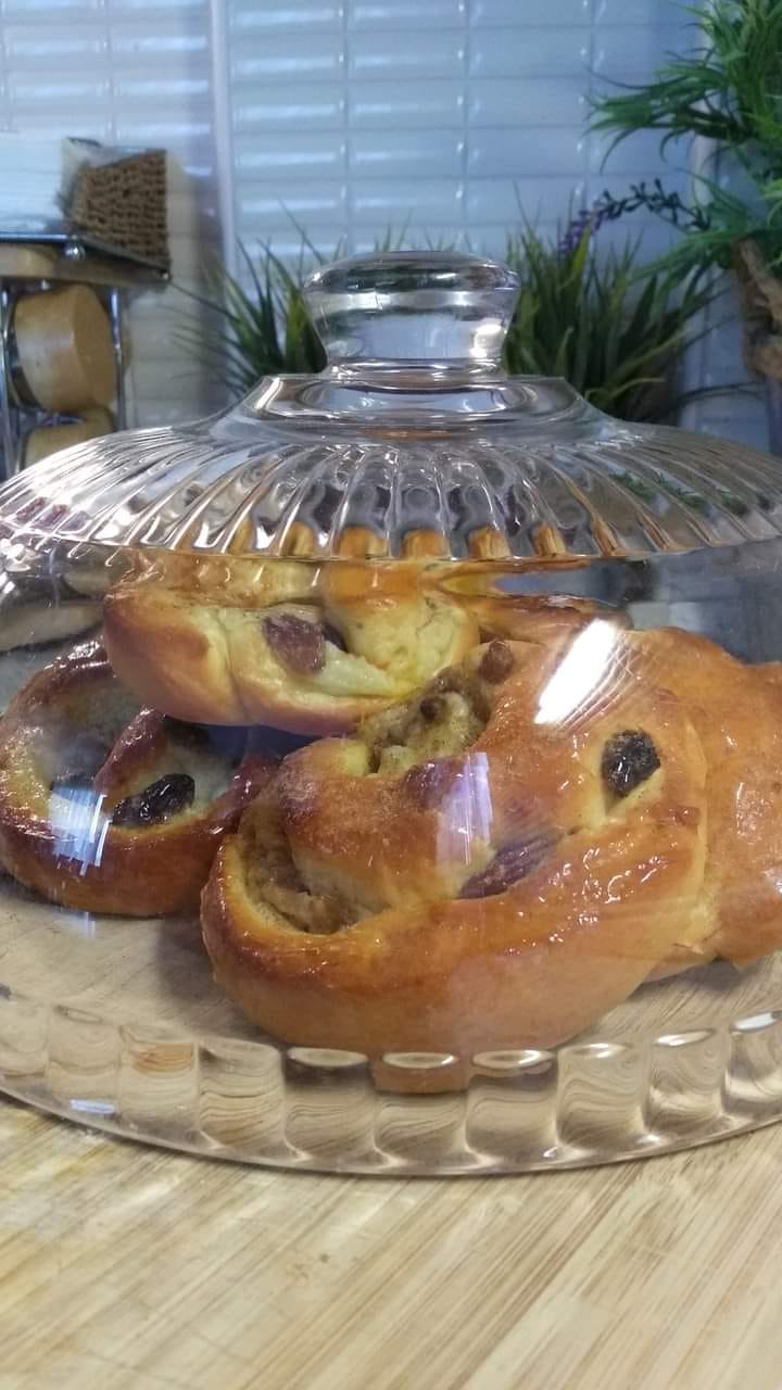 Δανέζικα- ρολάκια- με -σιμιγδαλόκρεμα-