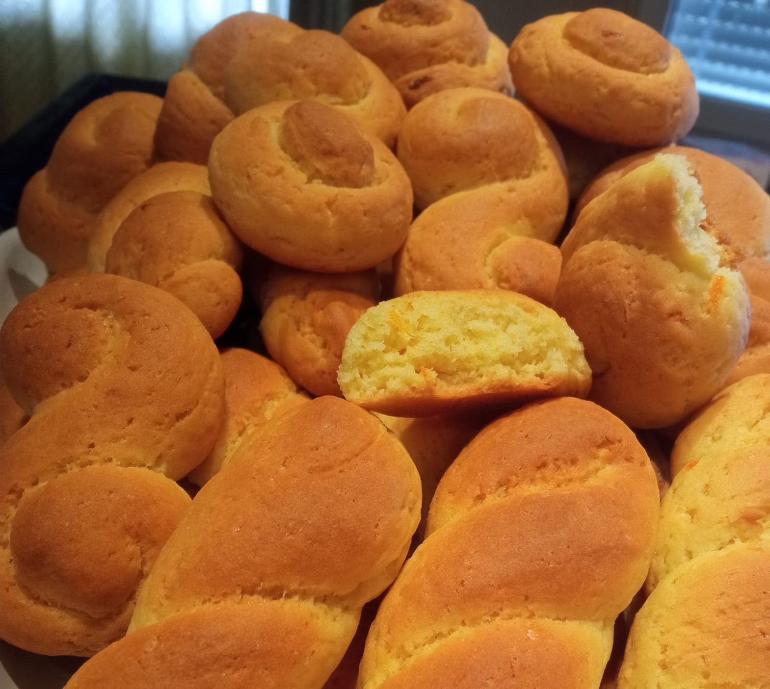 Κουλουράκια πορτοκαλιού για την νηστεία