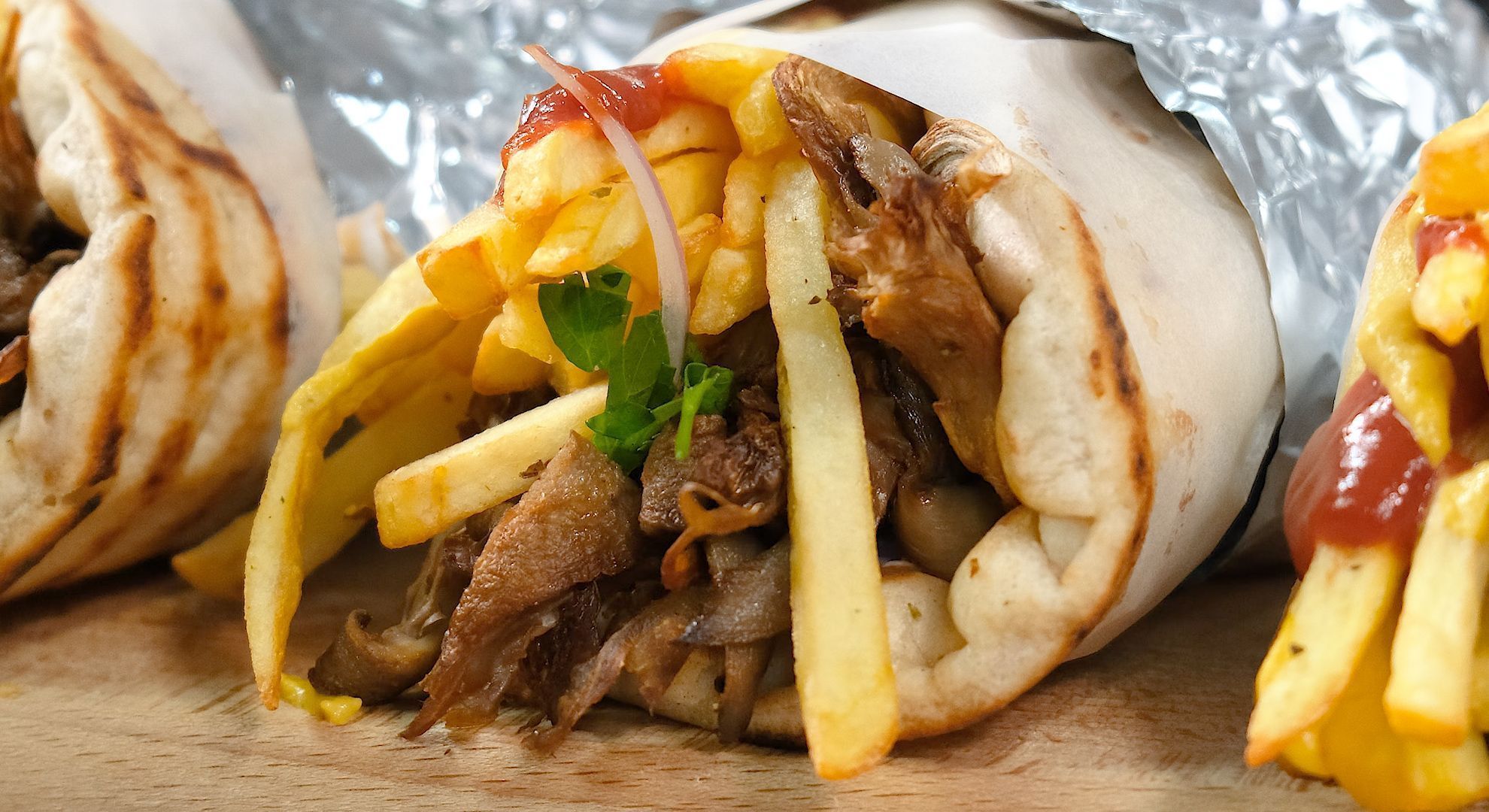 νηστίσιμα-πιτόγυρα-από-τον-Παναγιώτη Παπαδάκη-συνταγή-