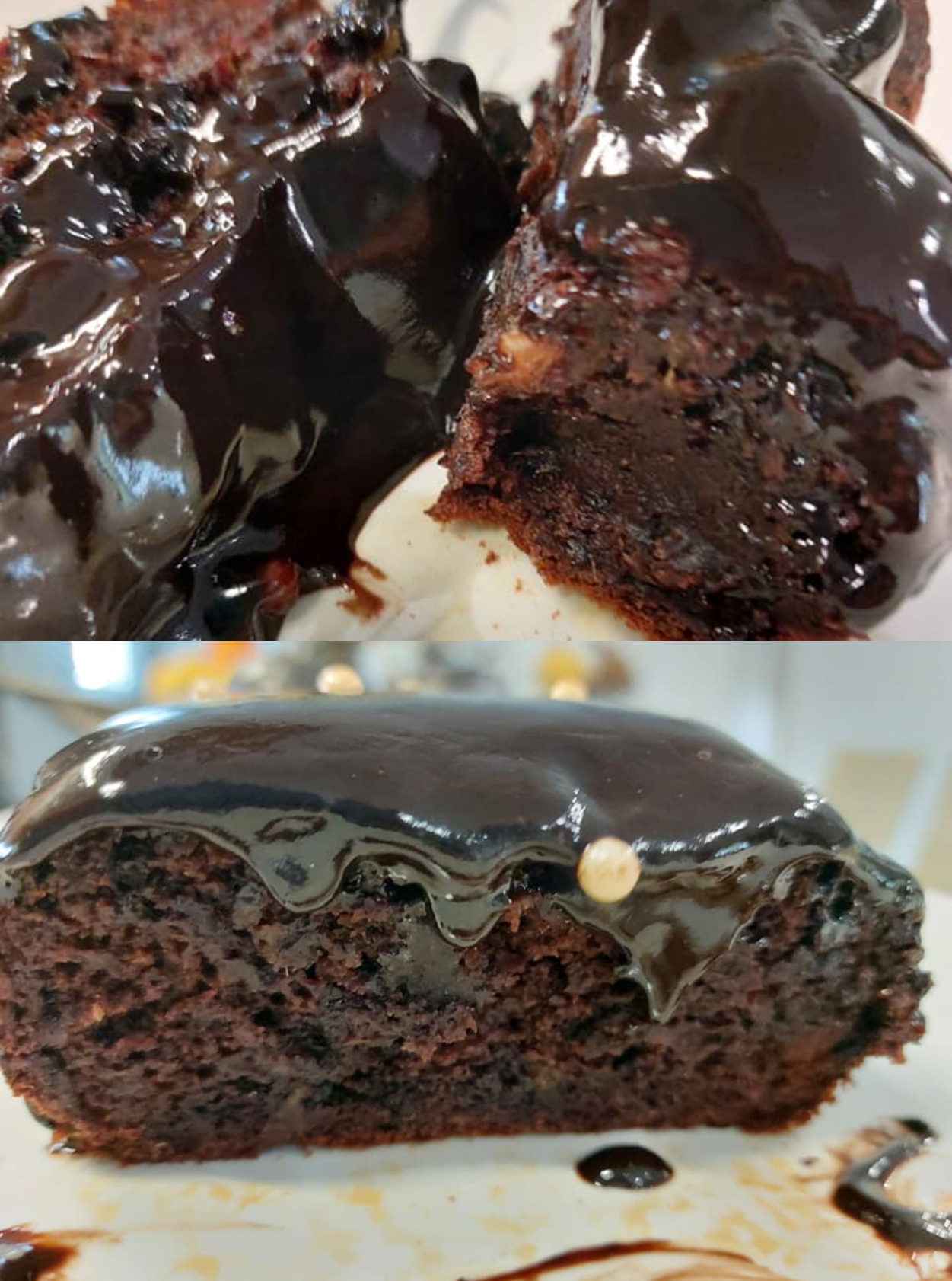 Νηστίσιμο κέικ σοκολάτας χωρίς ζάχαρη