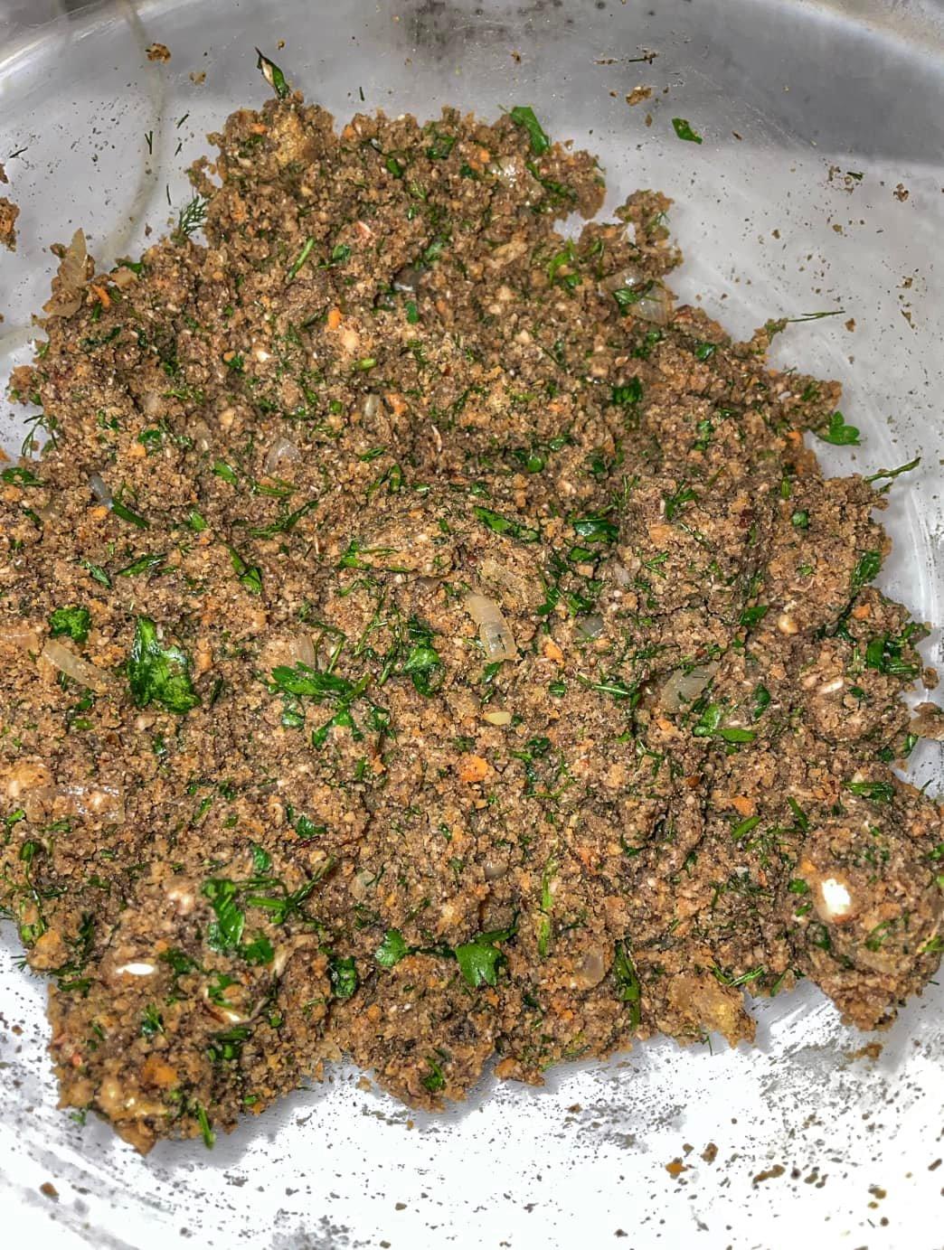 Νηστίσιμα- μπιφτέκια- με- μανιτάρια- και -παντζάρια-