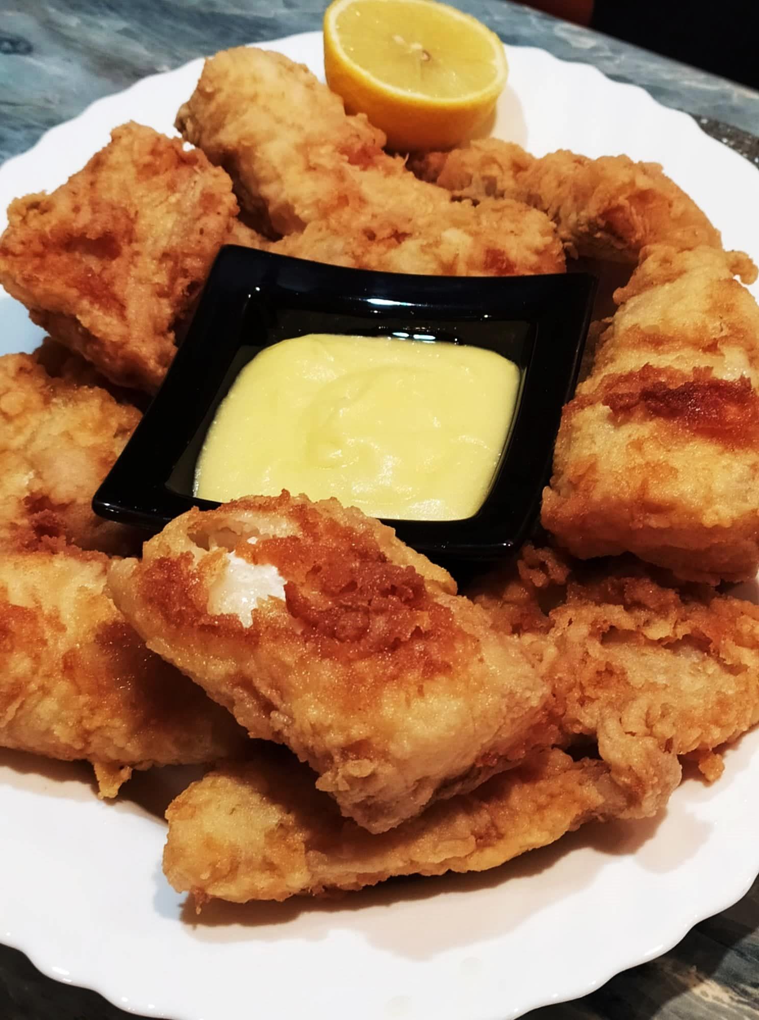 Μπακαλιάρος τηγανητός με αλεύρι