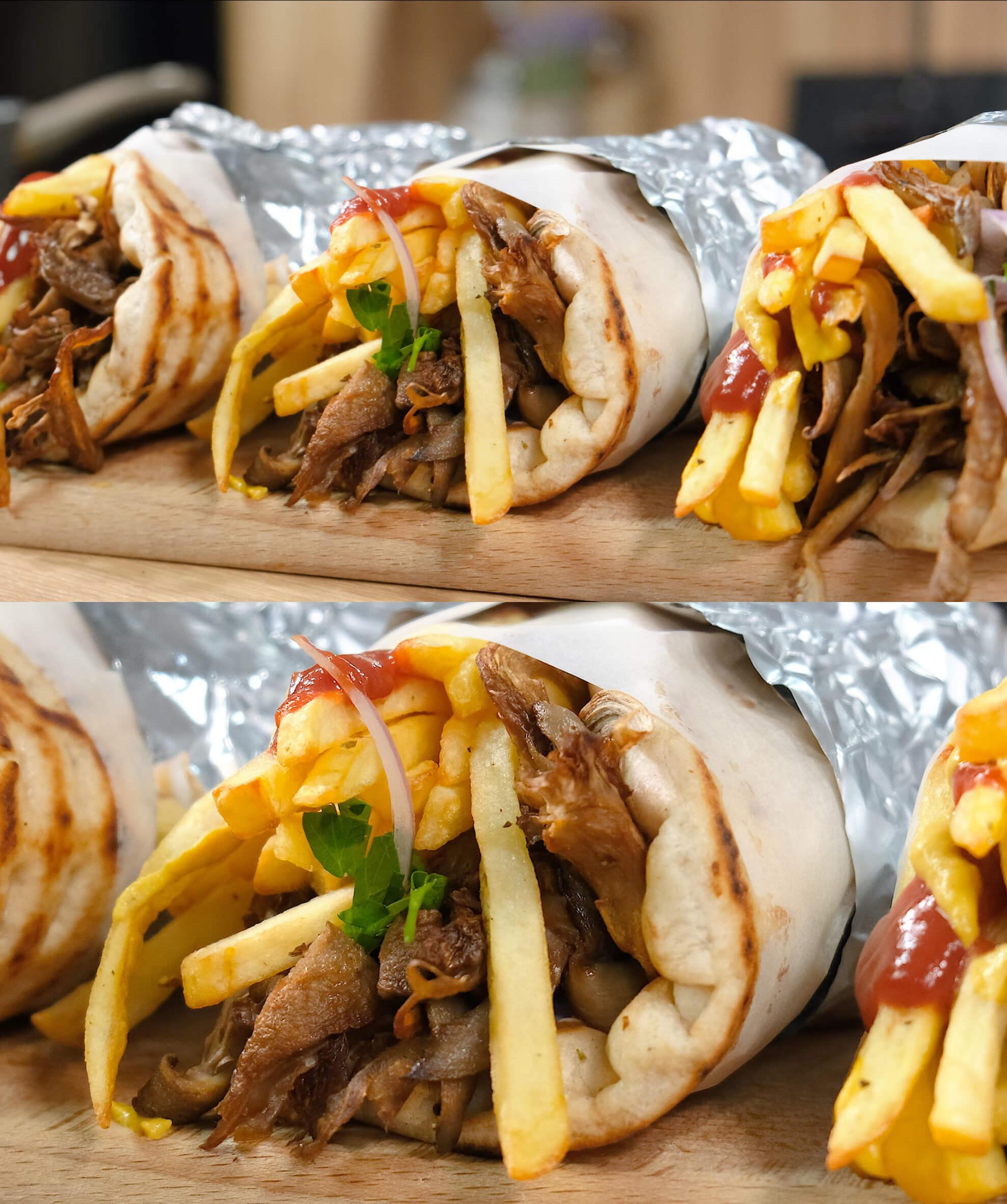 Γύρος χωρίς κρέας για την Νηστεία