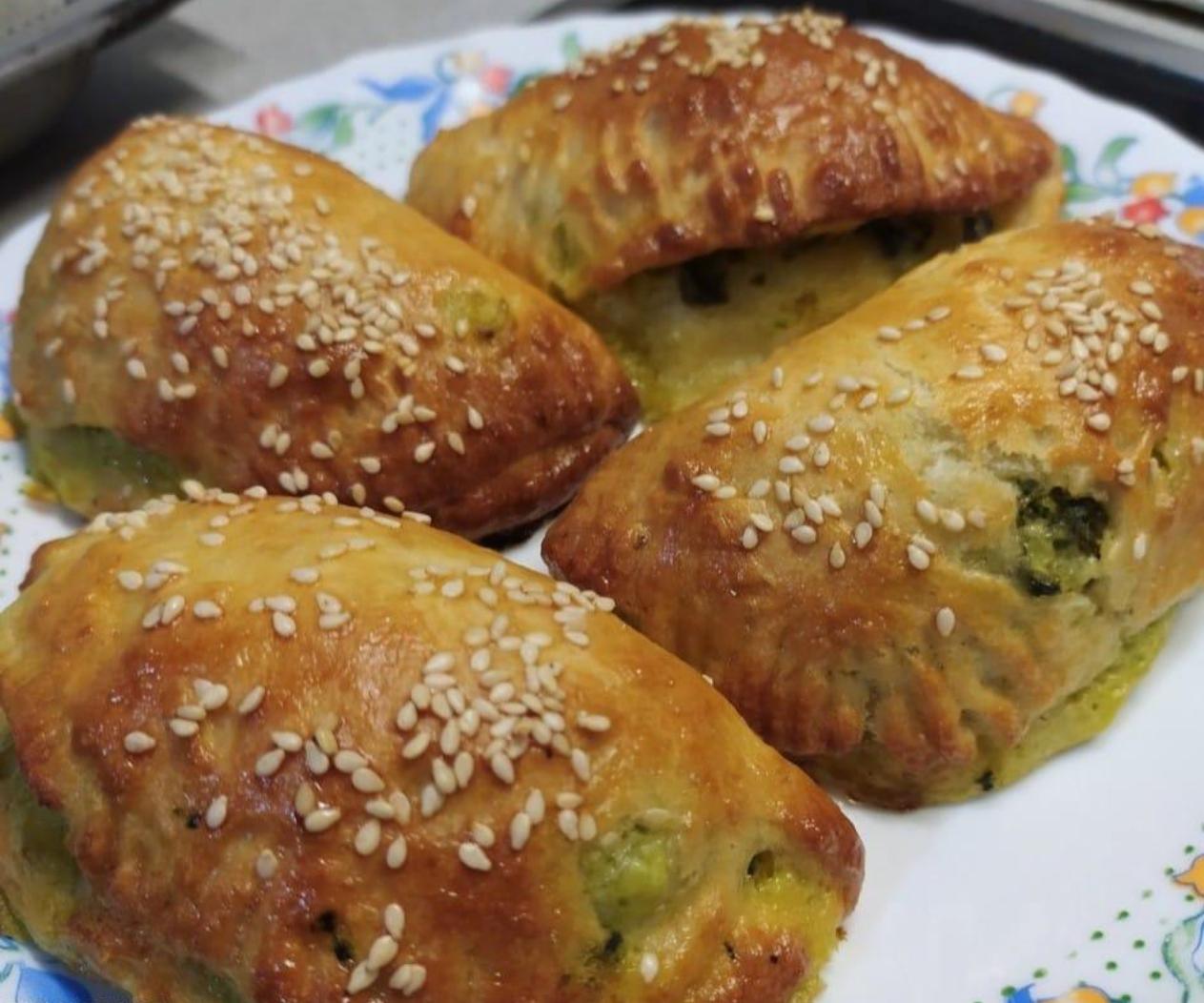 Σπανακοπιτάκια κουρού