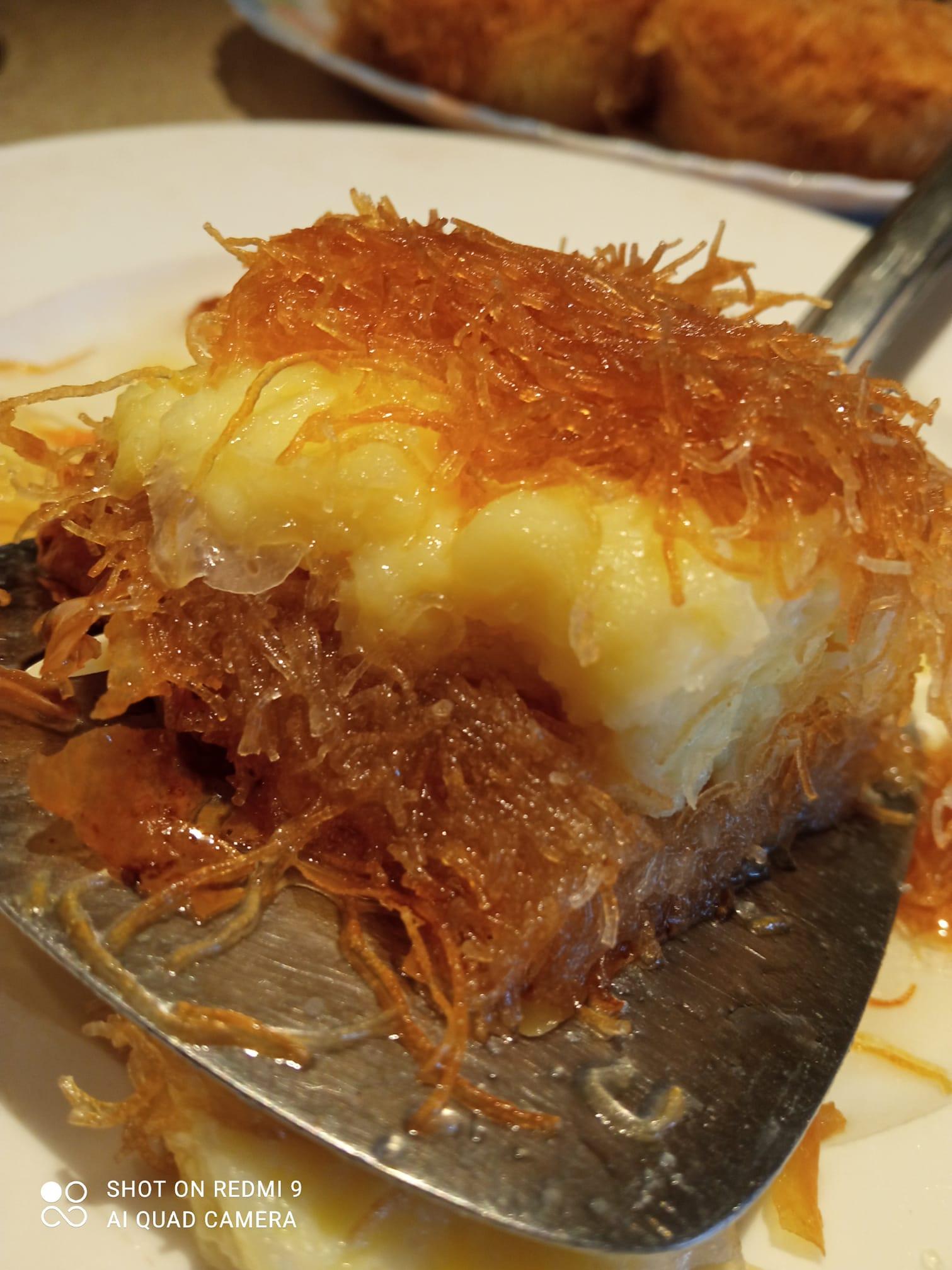 Γαλακτομπούρεκο -Κανταΐφι-