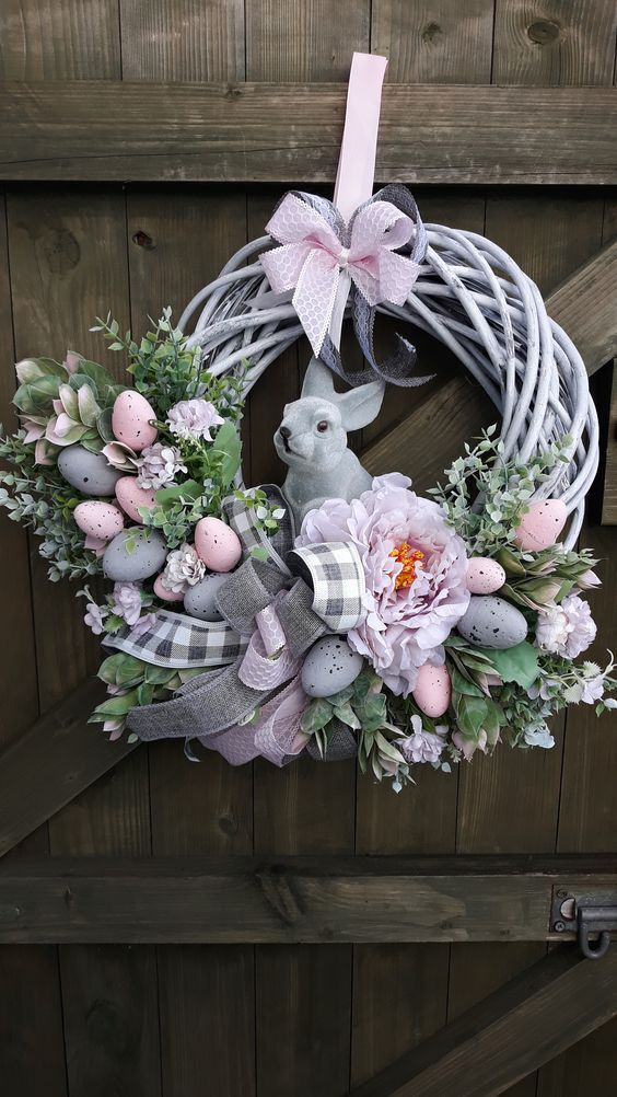πασχαλινό-στεφάνι-με-παστέλ διακοσμητικά-ιδέες-για-πασχαλινά στεφάνια 2022- πασχαλινό-στεφάνι-με-παστέλ διακοσμητικά-ιδέες-για-πασχαλινά στεφάνια 2022-