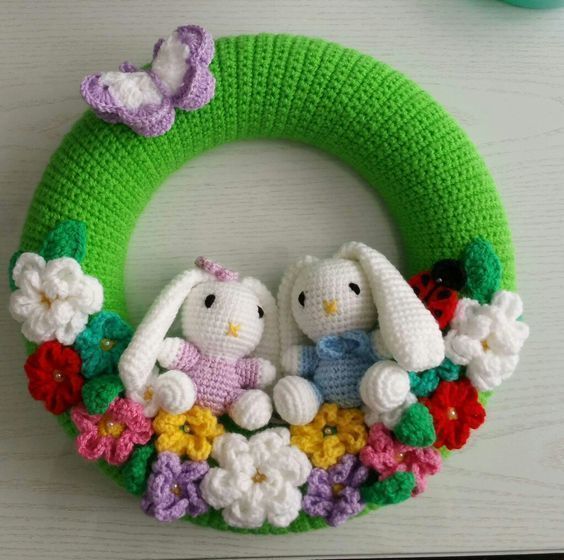 ιδέες-για-πασχαλινά στεφάνια 2022- ιδέες-για-πασχαλινά στεφάνια 2022-